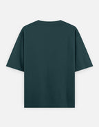 Green t-shirt on a white background