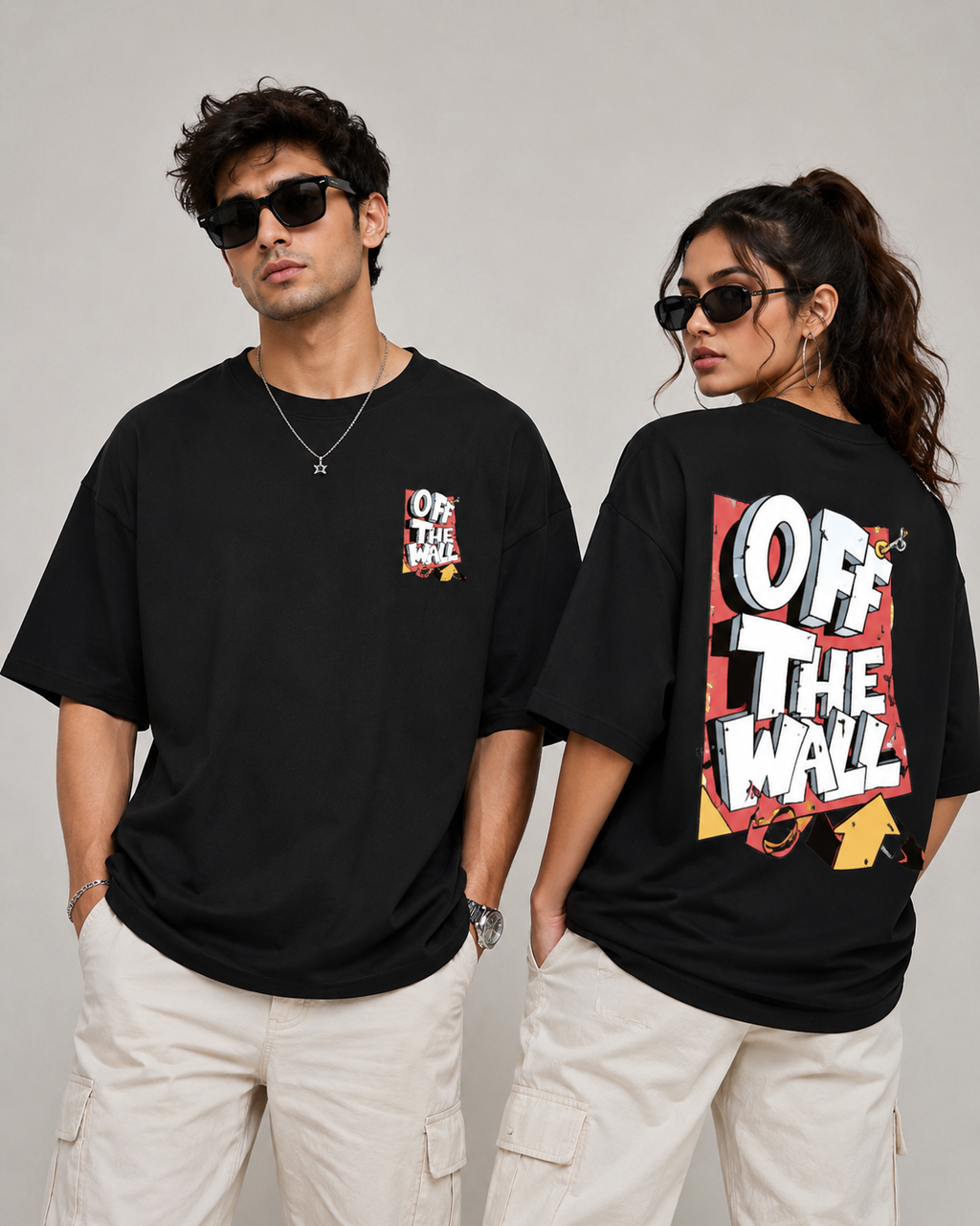 VibeVastr - Off The Wall Terry Oversized Tee