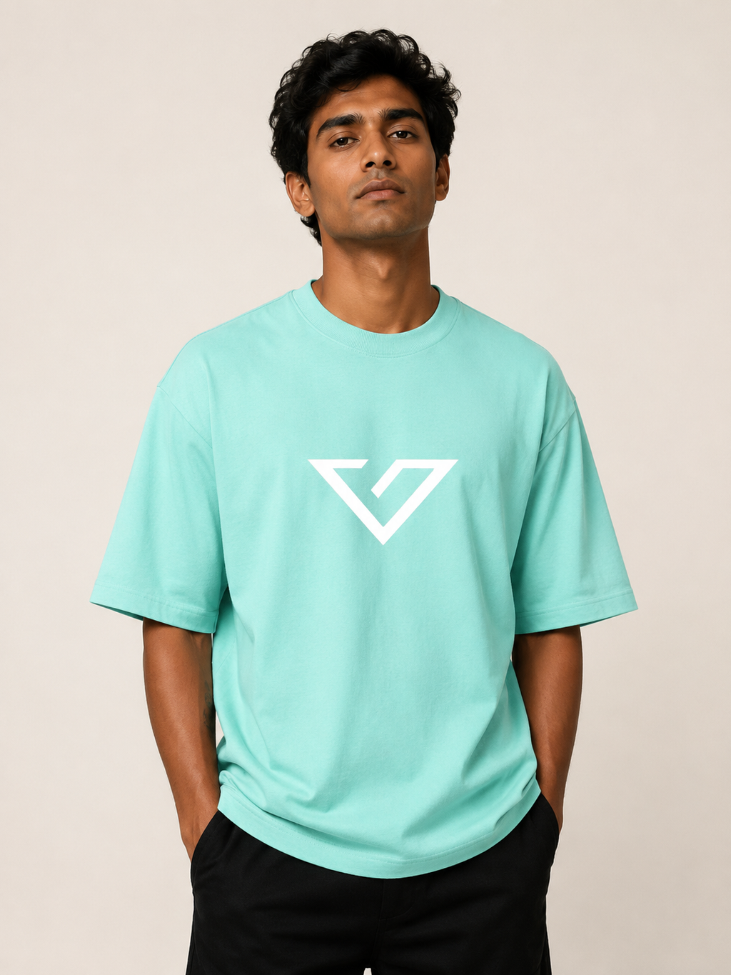 Vibevastr Premium Oversized T-Shirt for Men & Women | 240 GSM Heavyweight Cotton | Relaxed Streetwear Fit | Trendy Graphic Tee