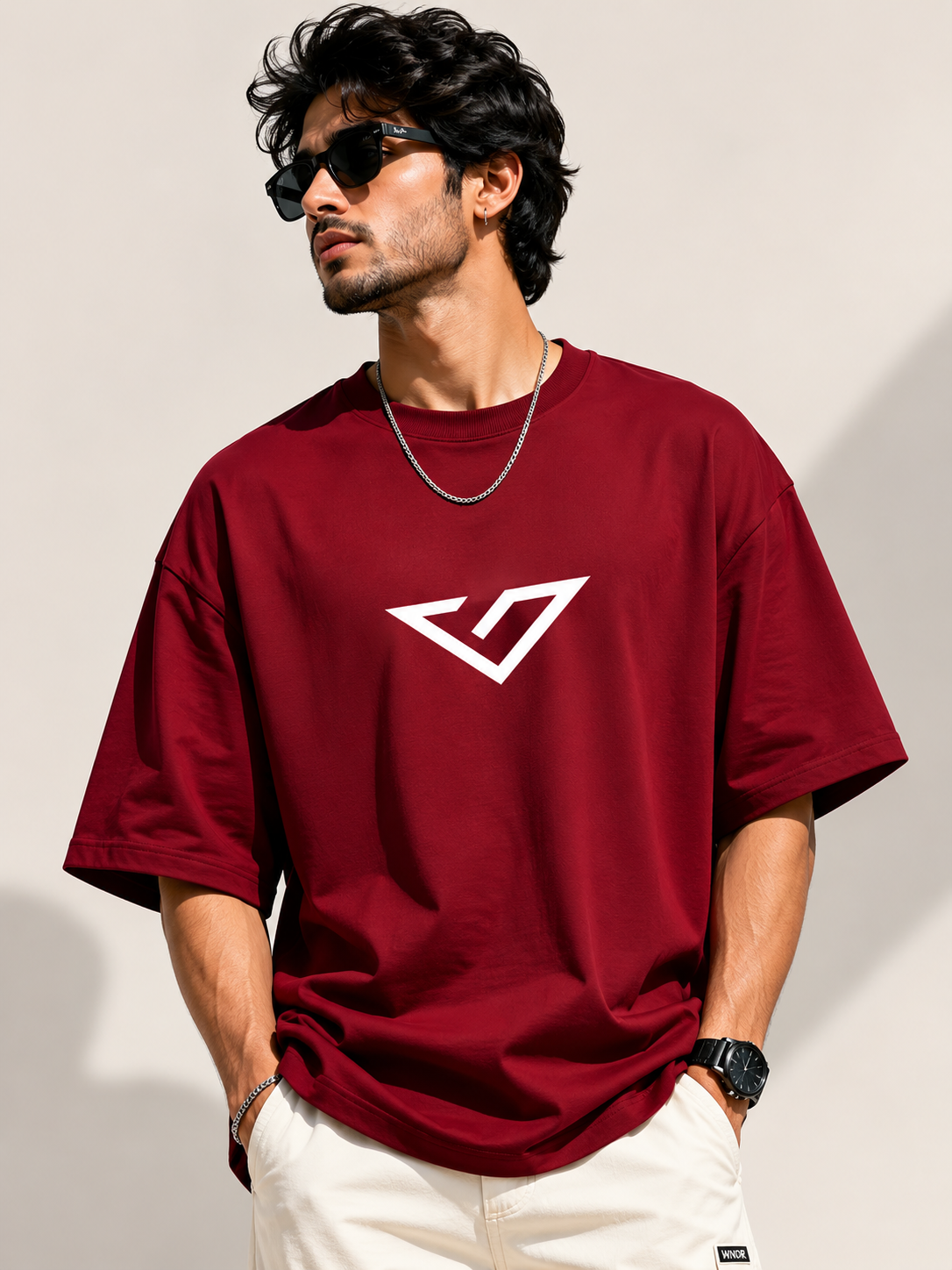 Vibevastr UT27 Unisex Terry Oversized T-Shirt | 260 GSM Premium Terry Cotton Blend | Drop Shoulder Streetwear Tee for Men & Women