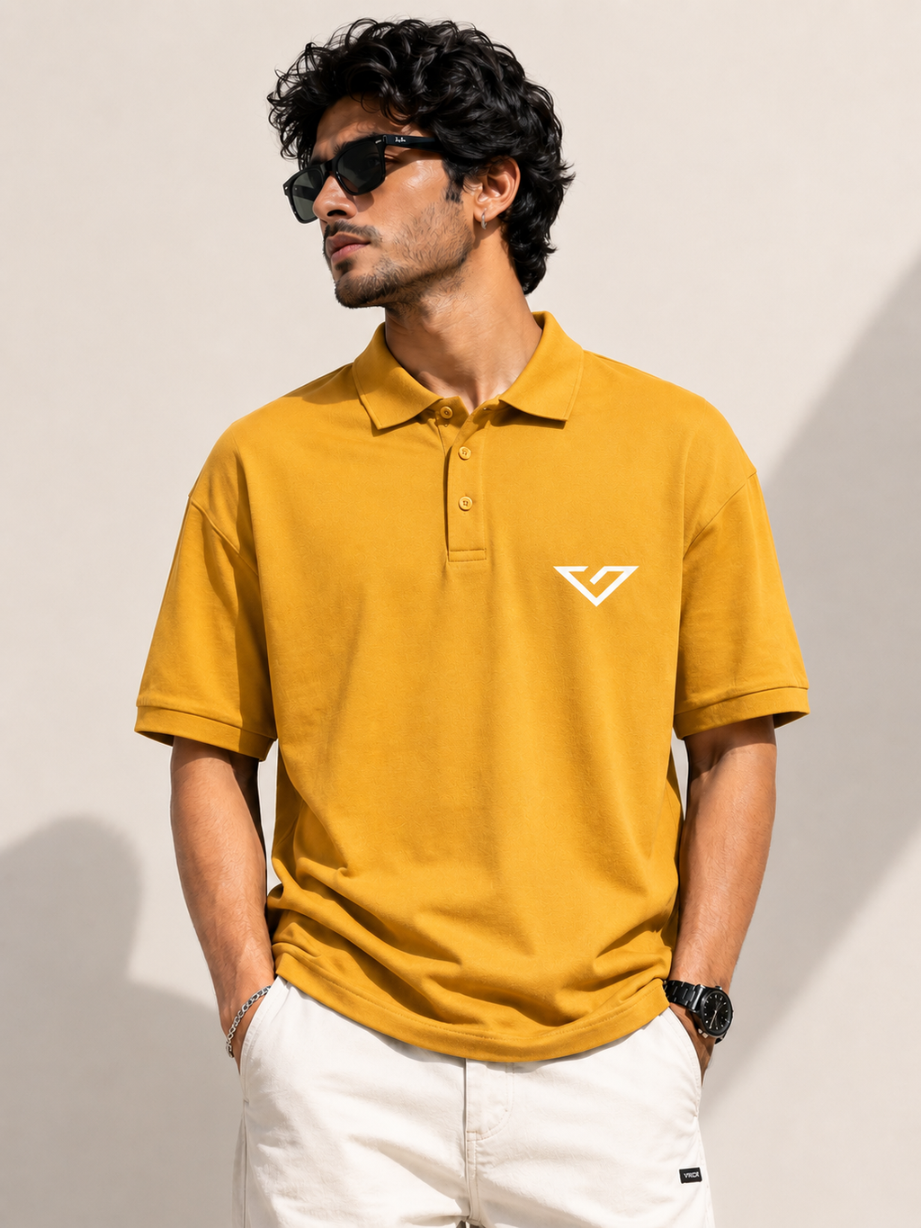 Vibevastr Premium Polo T-Shirt for Men | Cotton Blend Polo Tee | Smart Casual Regular Fit | Everyday Comfort Polo Shirt