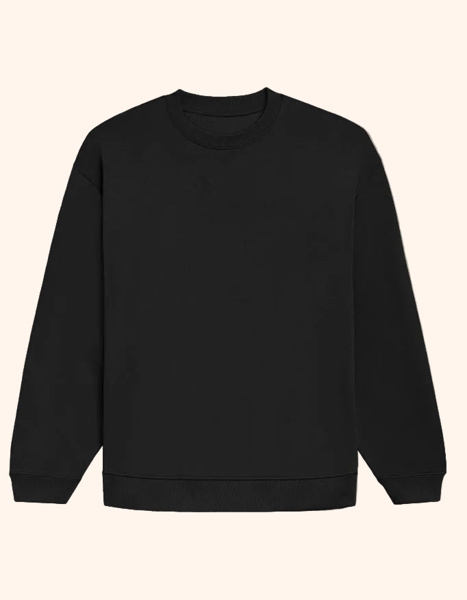 Green sweatshirt on a gray background