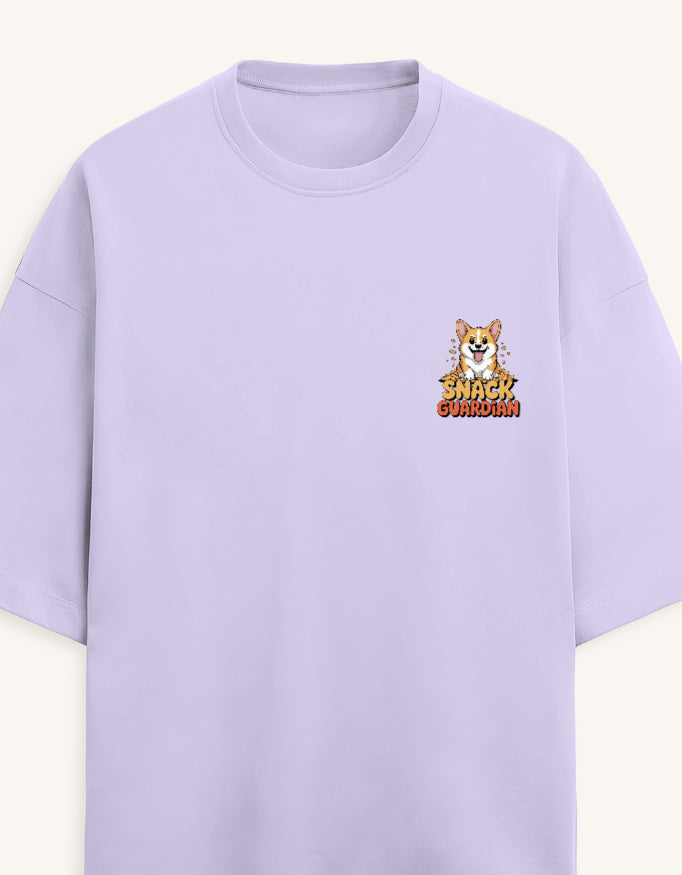 Light purple t-shirt with a cartoon character and 'Naruto' logo on a white background